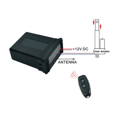 جعبه کنترل کننده عملگر خطی ضد آب IP66 کنترل از راه دور 12 ولت DC 1 عملگر بالا / پایین