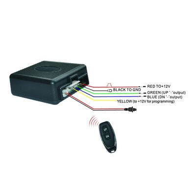 12VDC 10A Kursi Roda Pengendali Ramp Van Sistem Kontrol Jauh Solusi Adaptif