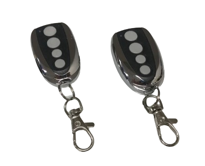 433.92MHz Black Replacement Remote For Dual Actuator Kits Independent Control