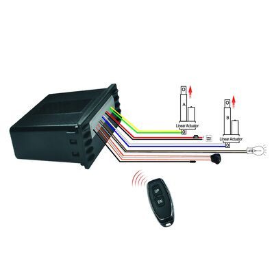 Remote Control Dual Linear Actuator Controller 12V / 24V IP66 Waterproof